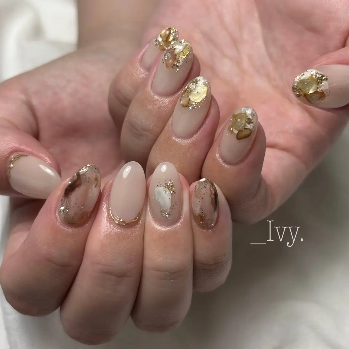 ネイル ハンドネイル ハンドケア nail salon Ivy【放出】のネイルデザイン