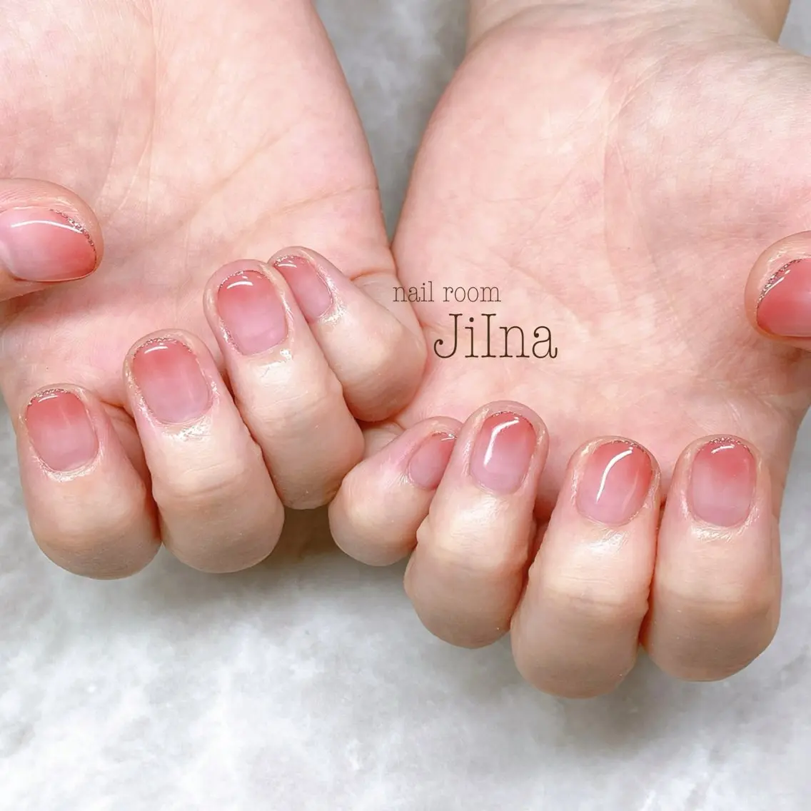 ネイル ラメ(グリッター) JiIna nailのネイルデザイン