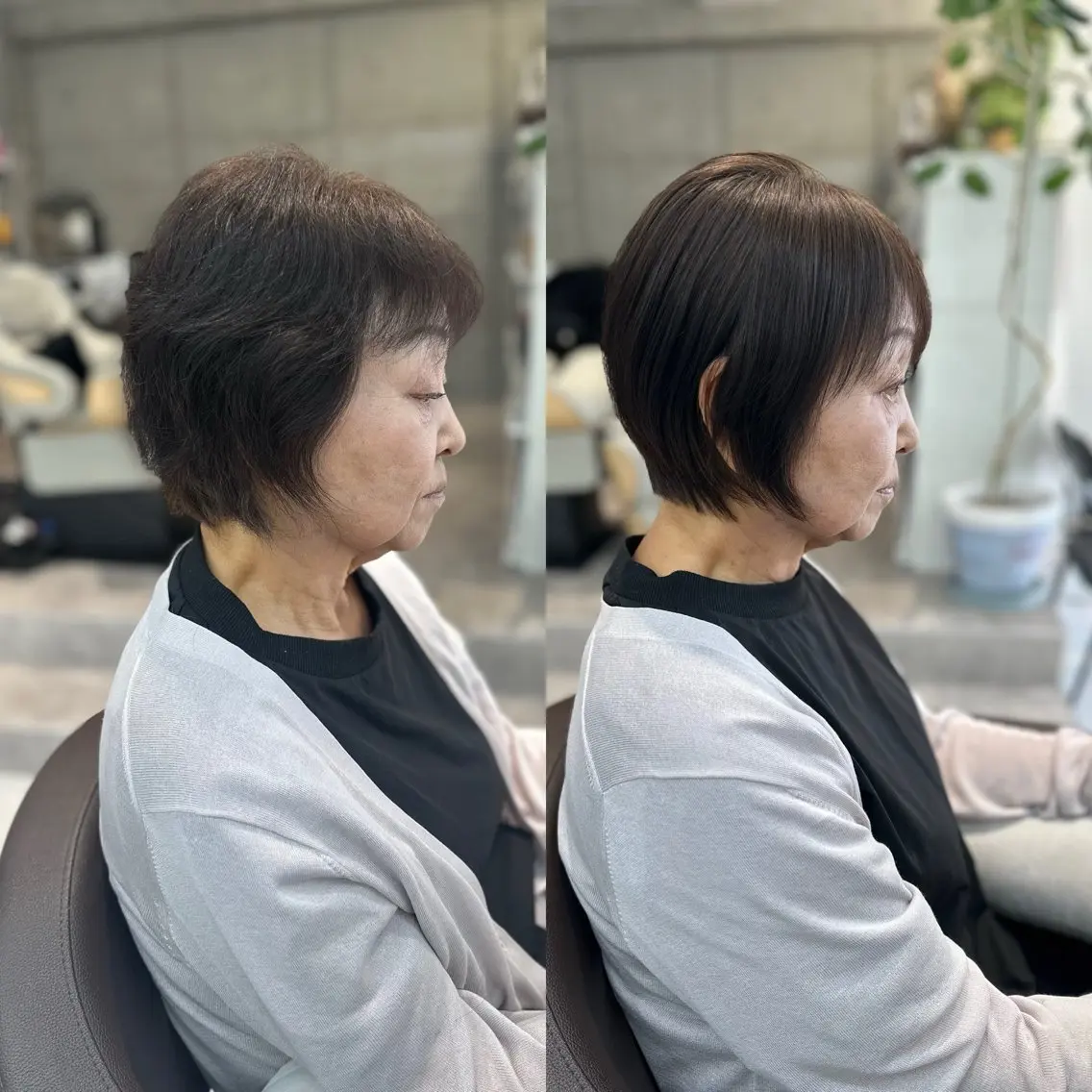 ショート 山崎結菜 髪質改善💎のヘアスタイル