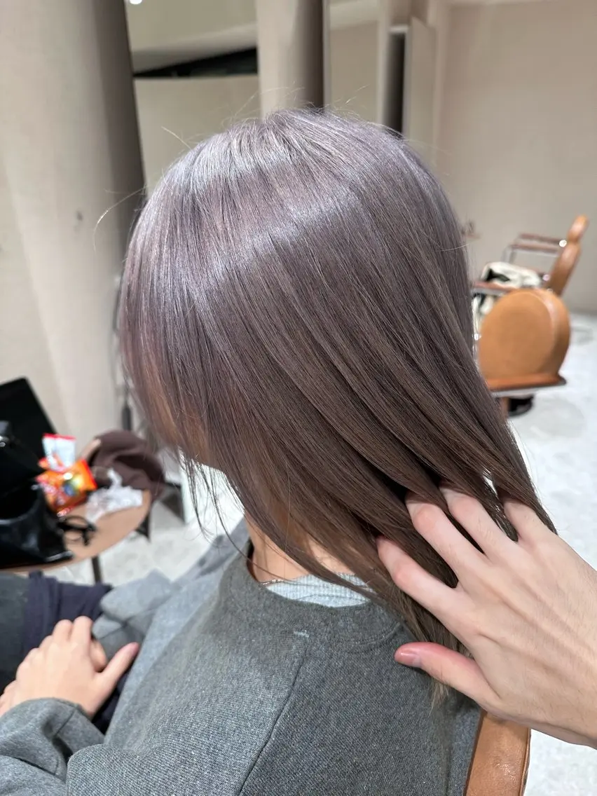 カラー ウルフレイヤー🐺 シュウタのヘアスタイル