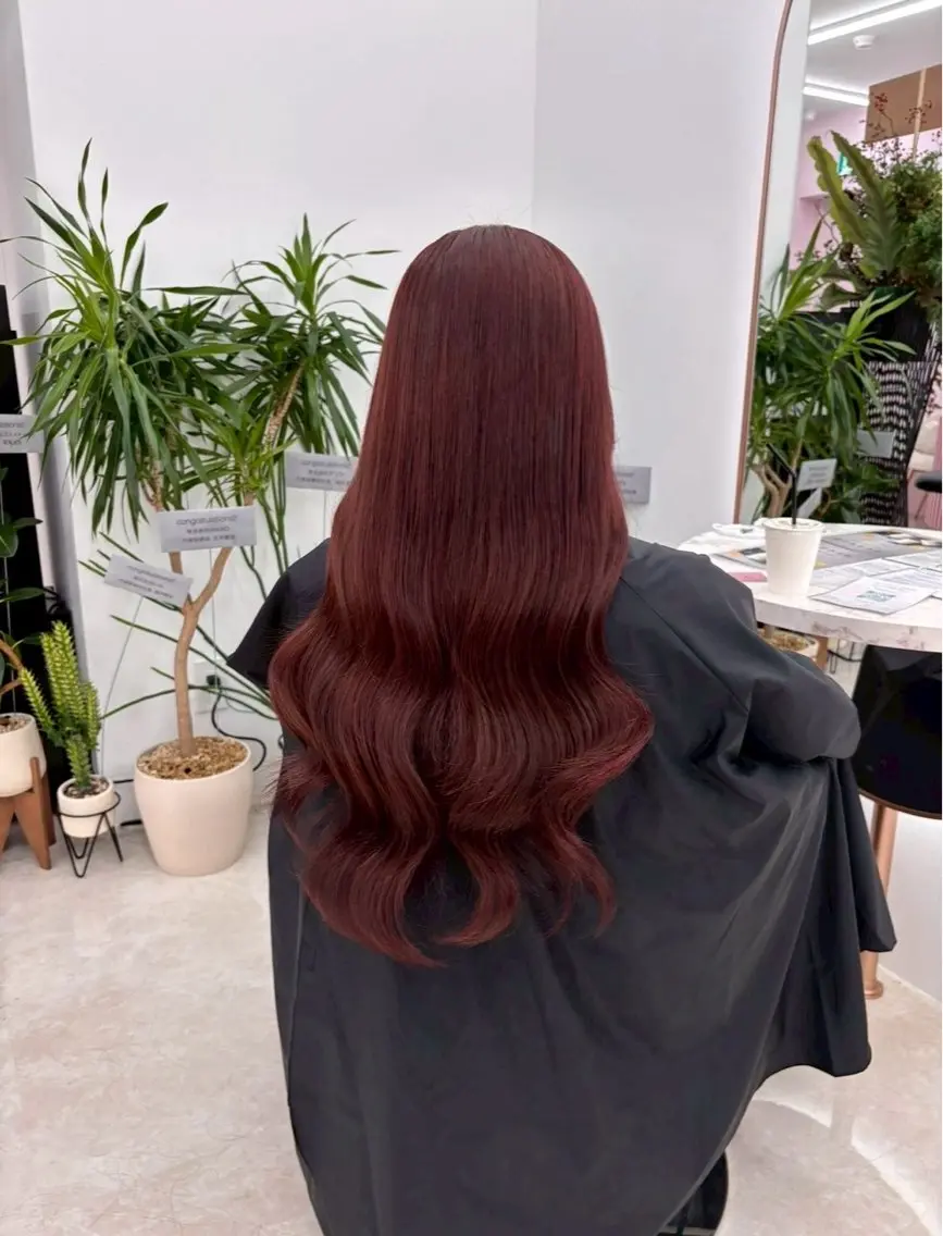 ロング カラー ヘアカラー トリートメント ayano カラーモデル募集中！のヘアスタイル