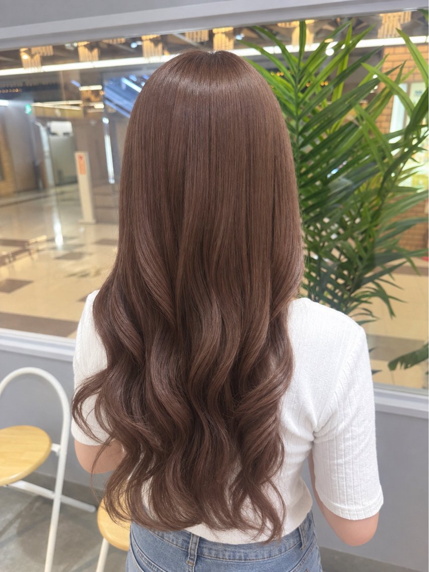 ロング カット ヘアカラー トリートメント NAO/レイヤー🌷 /ハイトーンカラー✨のヘアスタイル