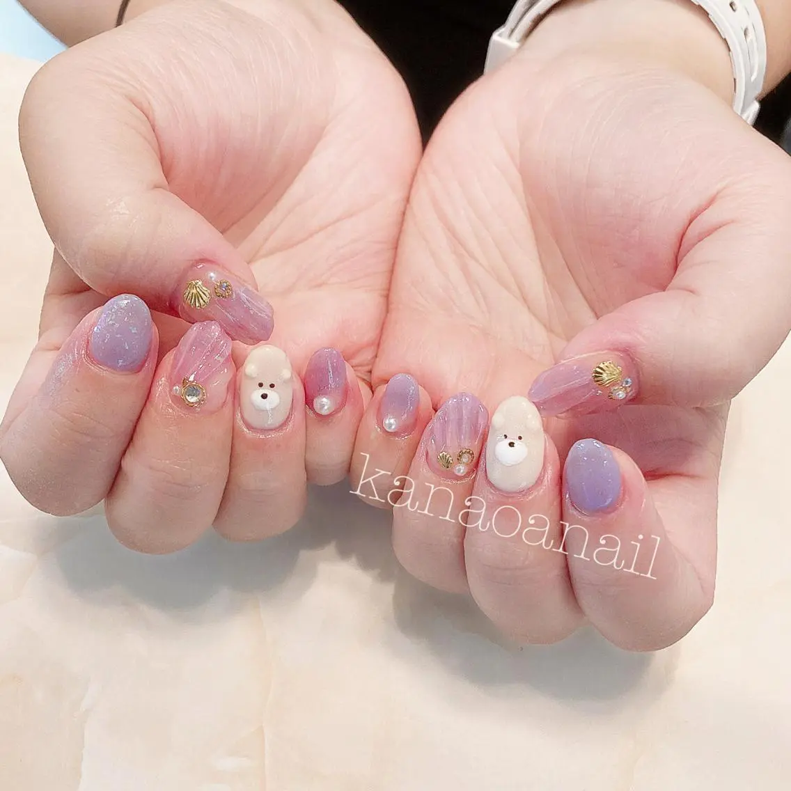 ネイル 地爪育成💅 kanaoanailのネイルデザイン