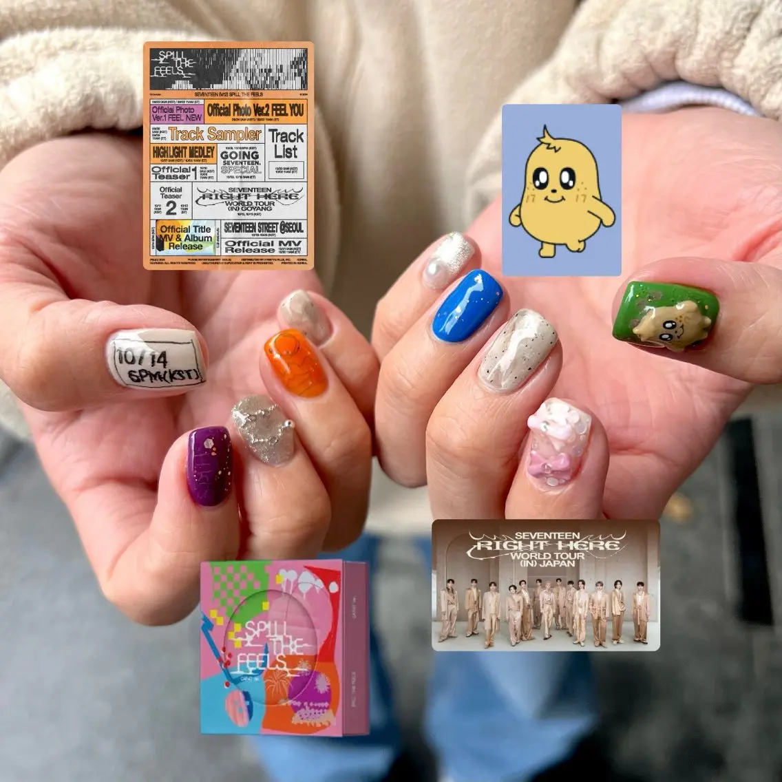ネイル ハンドネイル 🧁🥕 asukaのネイルデザイン