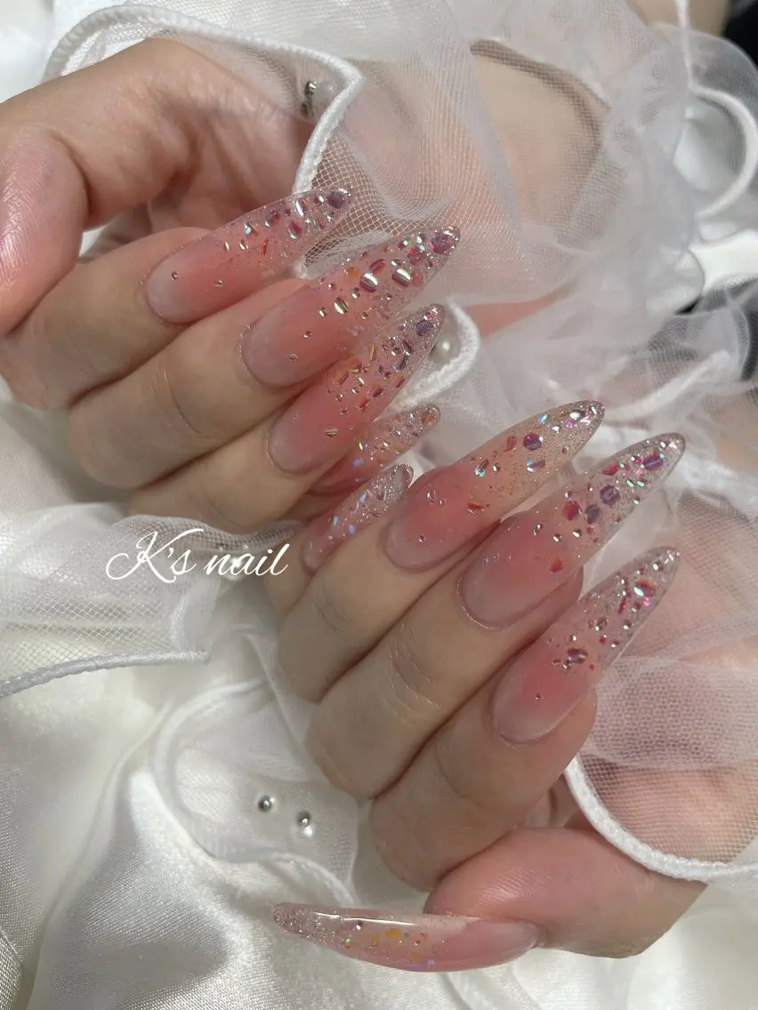 セミロング ハンドネイル K's nail kotoeのネイルデザイン