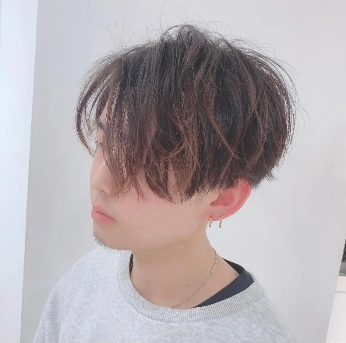 メンズ センターパート 🧸メンズ専門🧸 蛯名修人のヘアスタイル