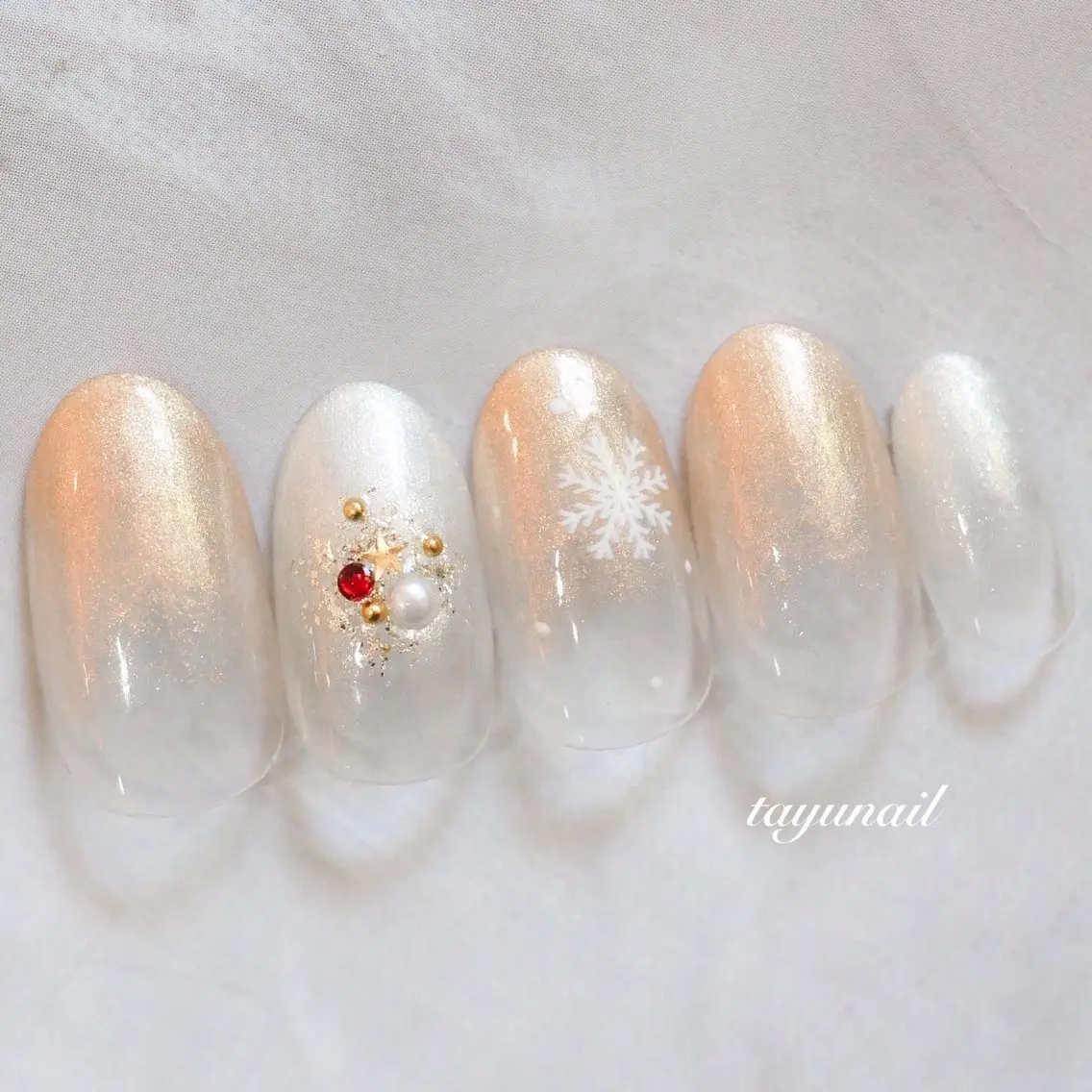 ネイル アートネイル ジェルネイル パラジェル ネイルサロン 【たゆnail】のネイルデザイン