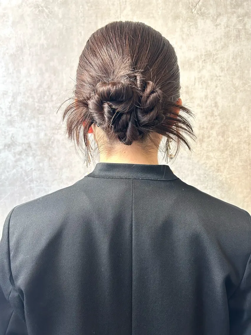 ヘアアレンジ ヘアセット 横浜ハイトーン‪ エクステ/あやかのヘアスタイル