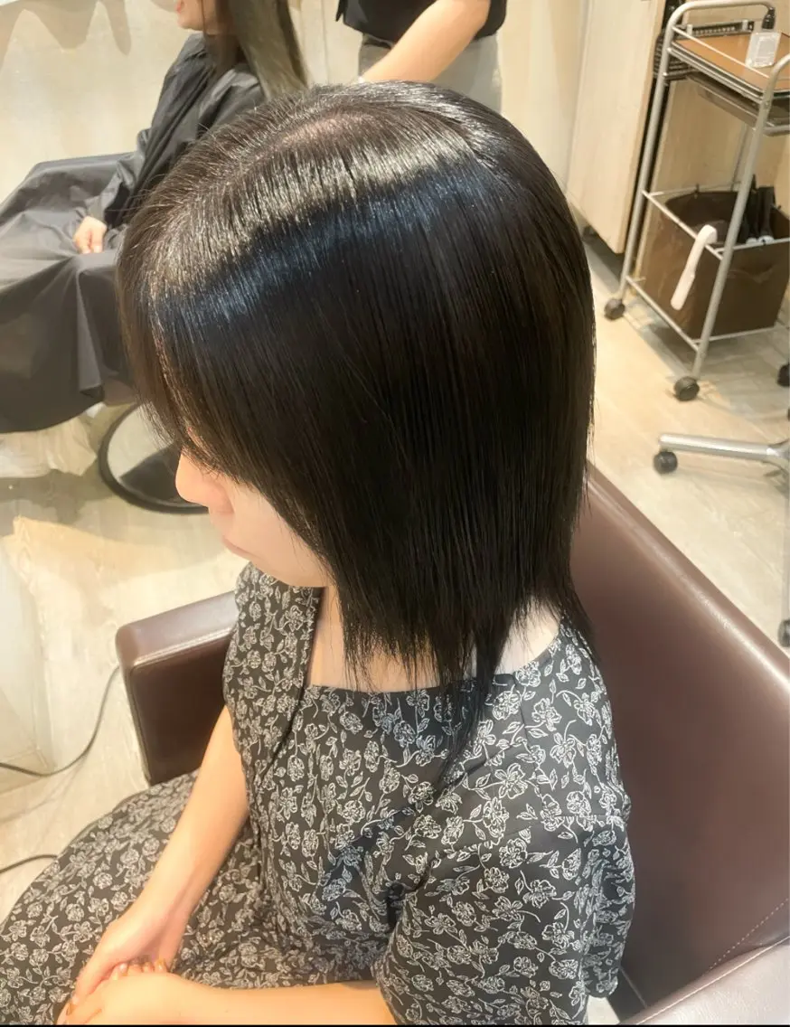 ミディアム 🩵Lutia新宿 ヒイラギ🩵のヘアスタイル