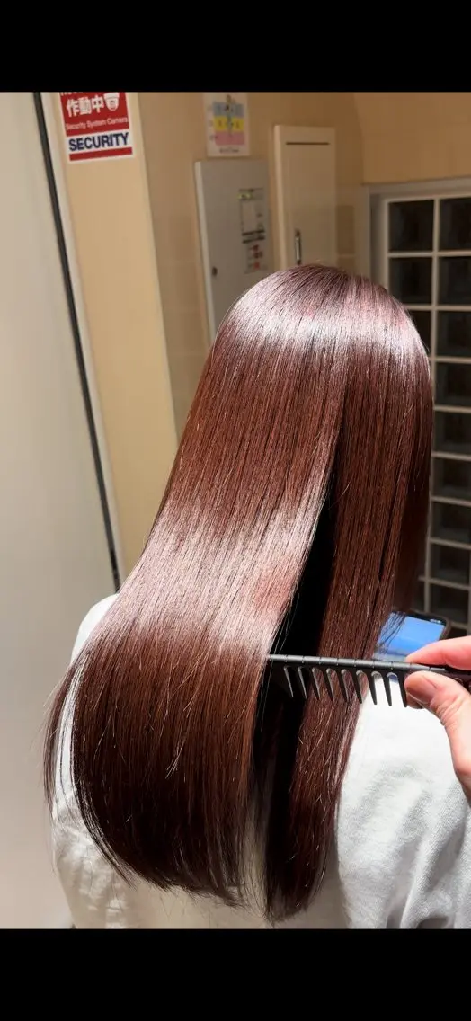 【1日1名様限定 モニター価格】美髪矯正+デジタルパーマ+パーソナルヘアケア+カットの写真