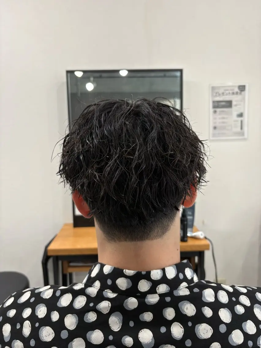 パーマ メンズ 下北沢メンズパーマ 特化園田　楓莉のヘアスタイル