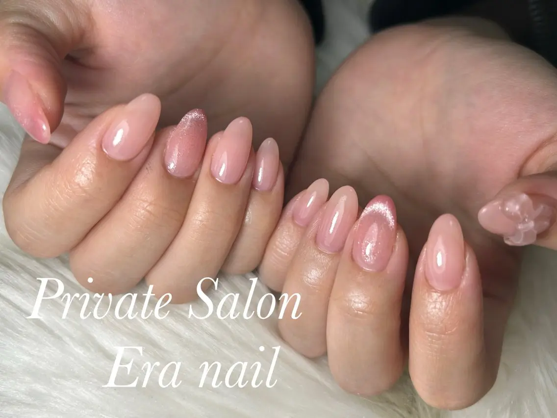 ネイル マグネットネイル ワンカラーネイル ハンドネイル Era nailのネイルデザイン