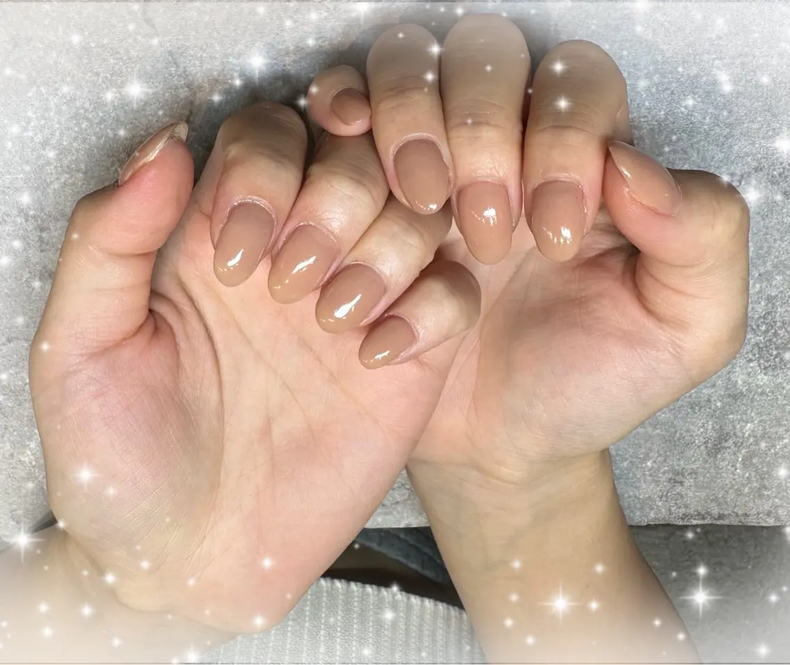 ネイル ワンカラーネイル ⭐️Chii ⭐️のネイルデザイン