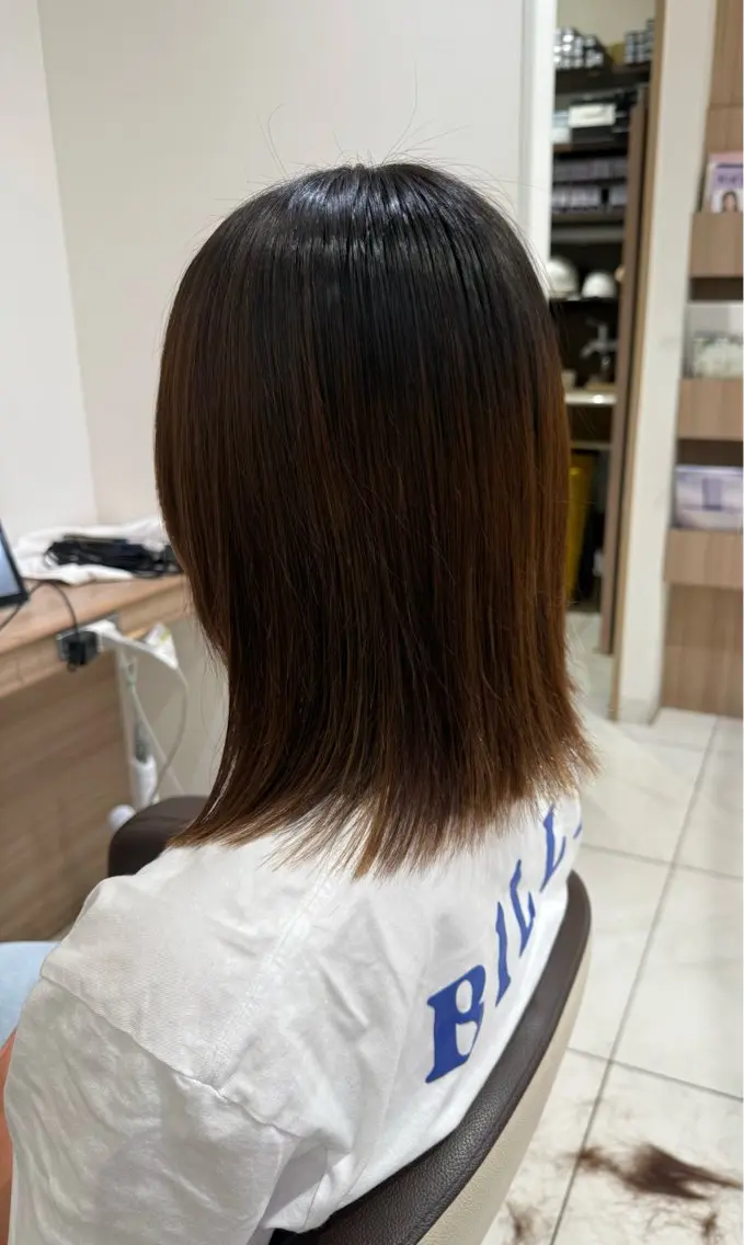 ミディアム 玉村 愛李 【ash 津田沼店】のヘアスタイル