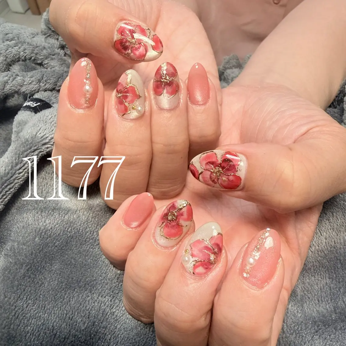 ネイル ハンドネイル nailsalon 1177のネイルデザイン