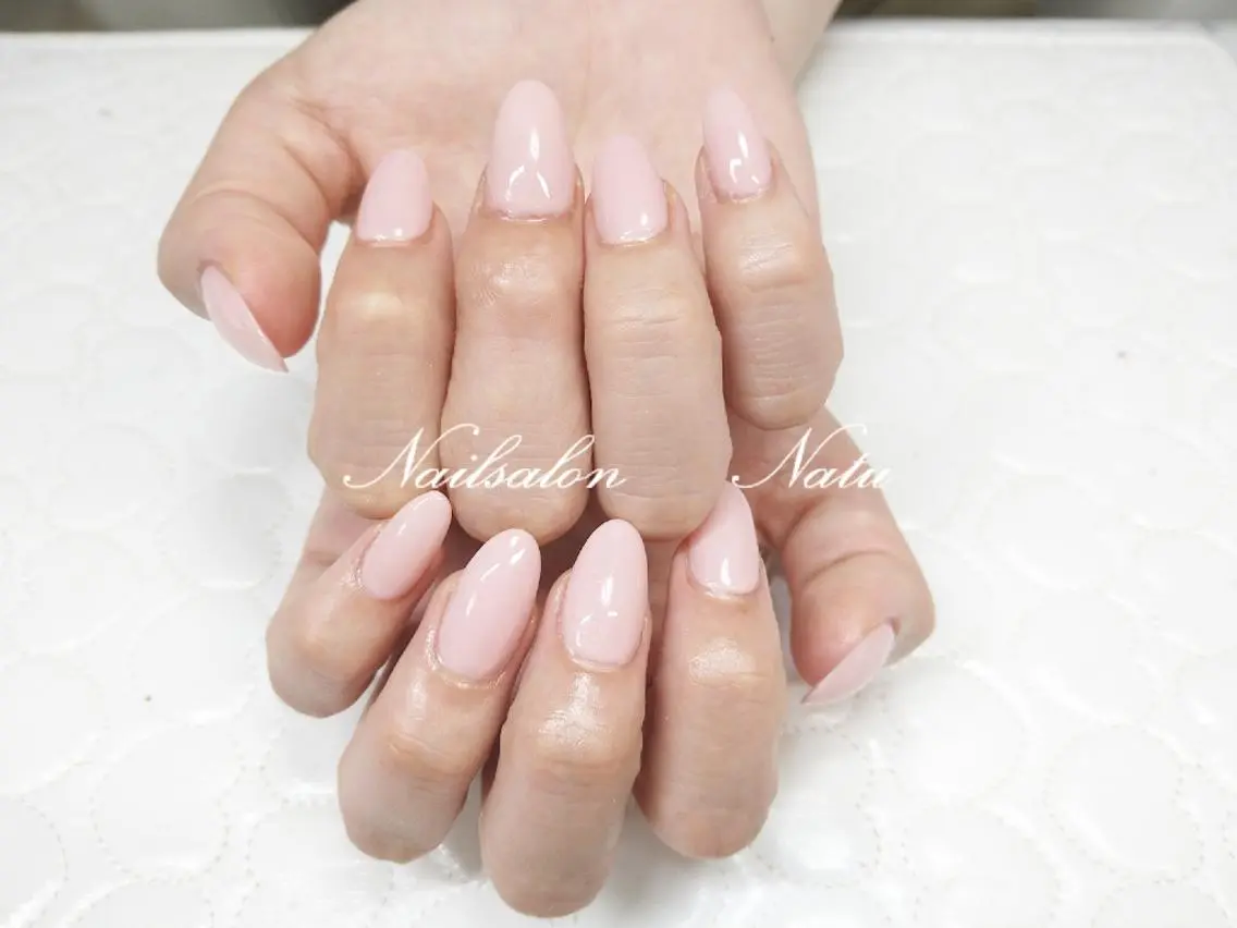 ネイル 長さ出し ショートネイル nailsalon Natuのネイルデザイン