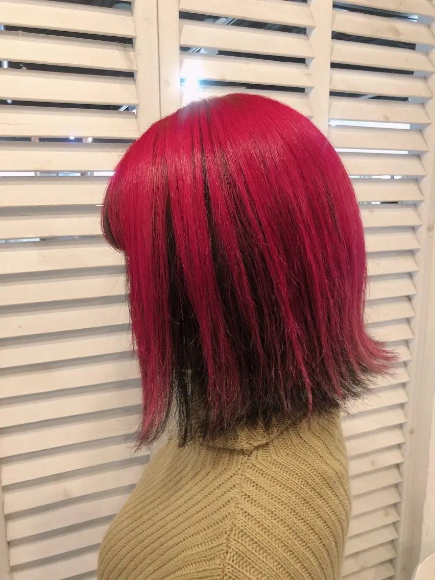ミディアム カラー ブリーチ カット ヘアカラー 【メンズカット】 澤下瑛一のヘアスタイル