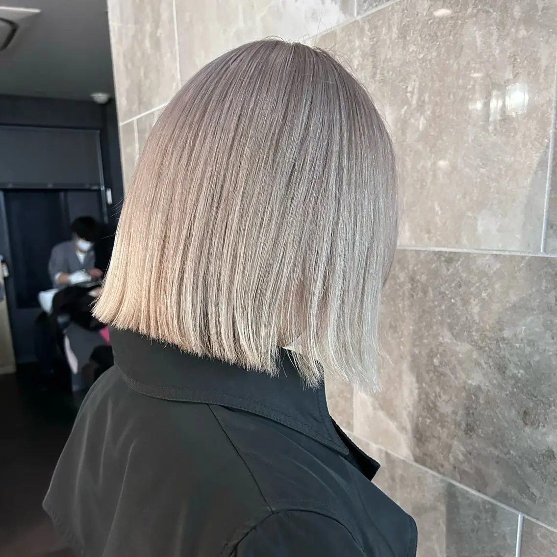 似合わせカット+うる艶カラーの写真