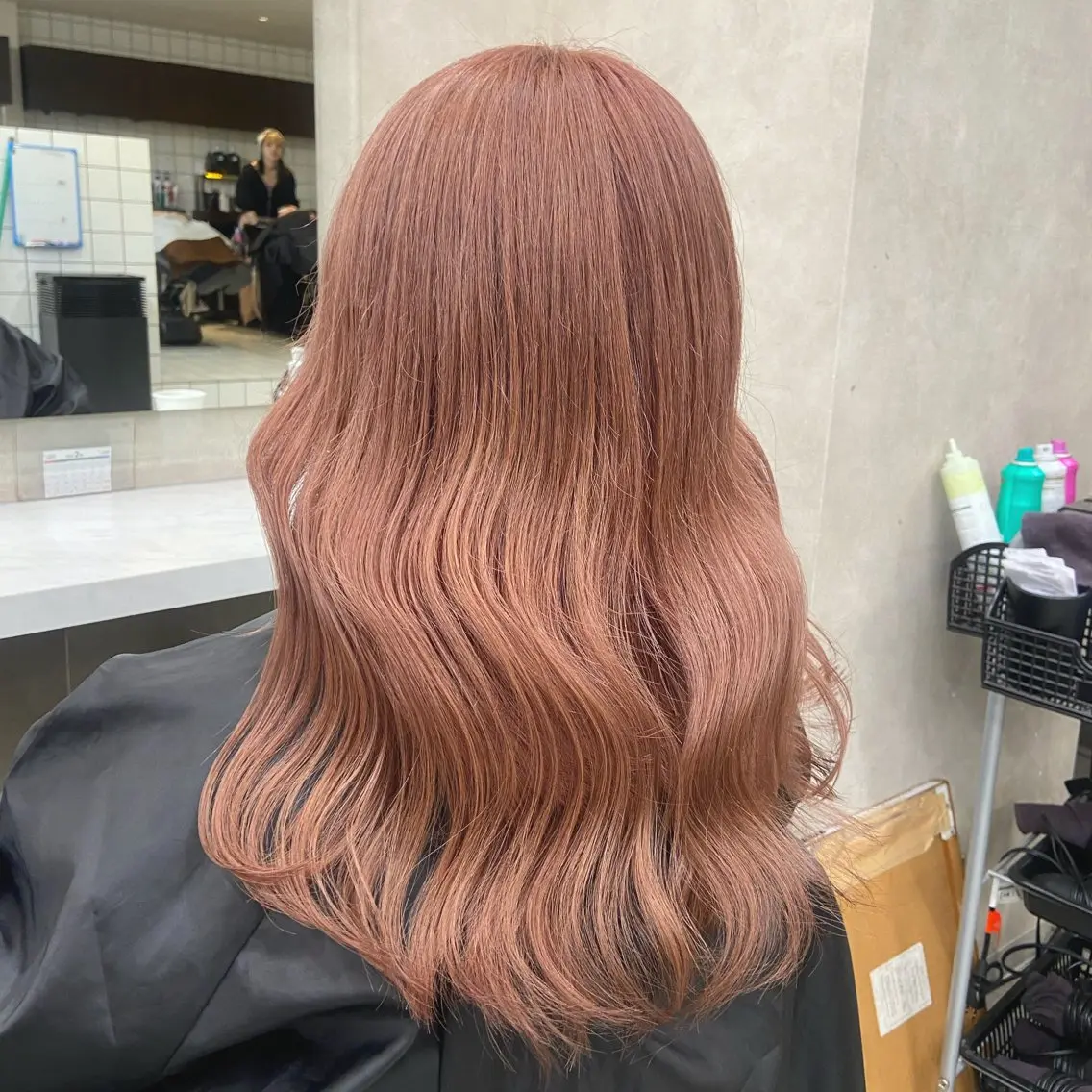 ミディアム カラー ヘアアレンジ Over hair_ misakiのヘアスタイル