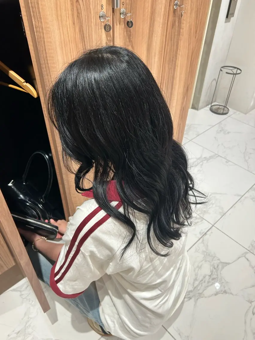 カラー ヘアカラー さや / ワンカラー /ダブルカラーのヘアスタイル