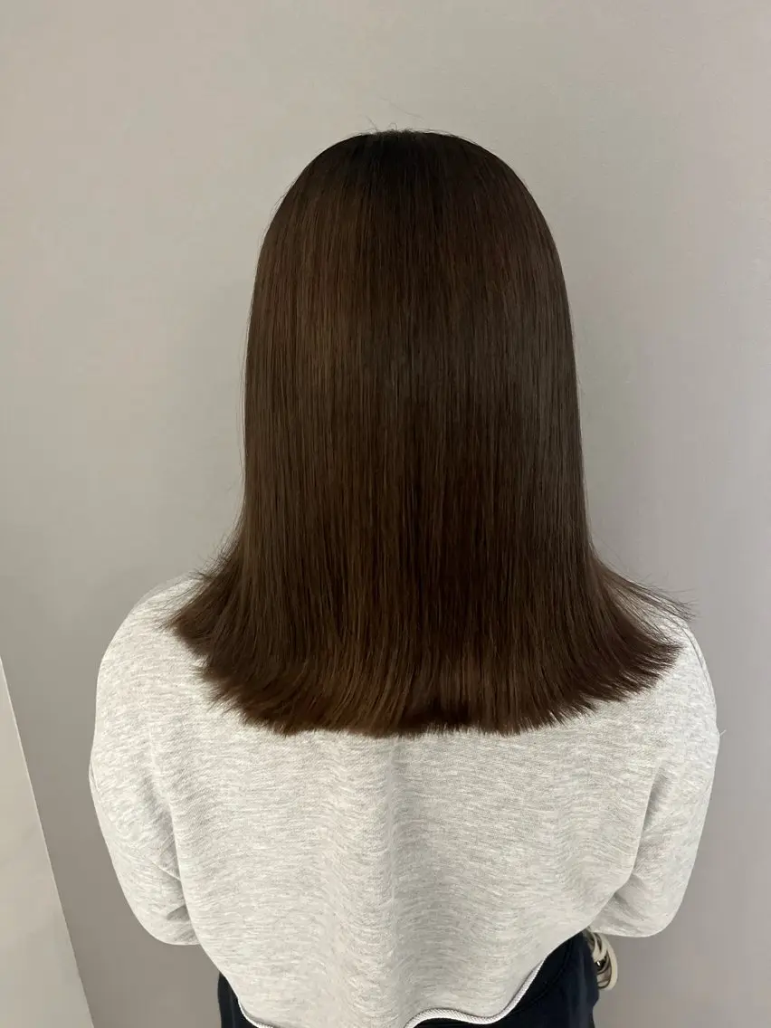 ミディアム ヘアカラー トリートメント Grow by NYNY 田代 紀恵のヘアスタイル