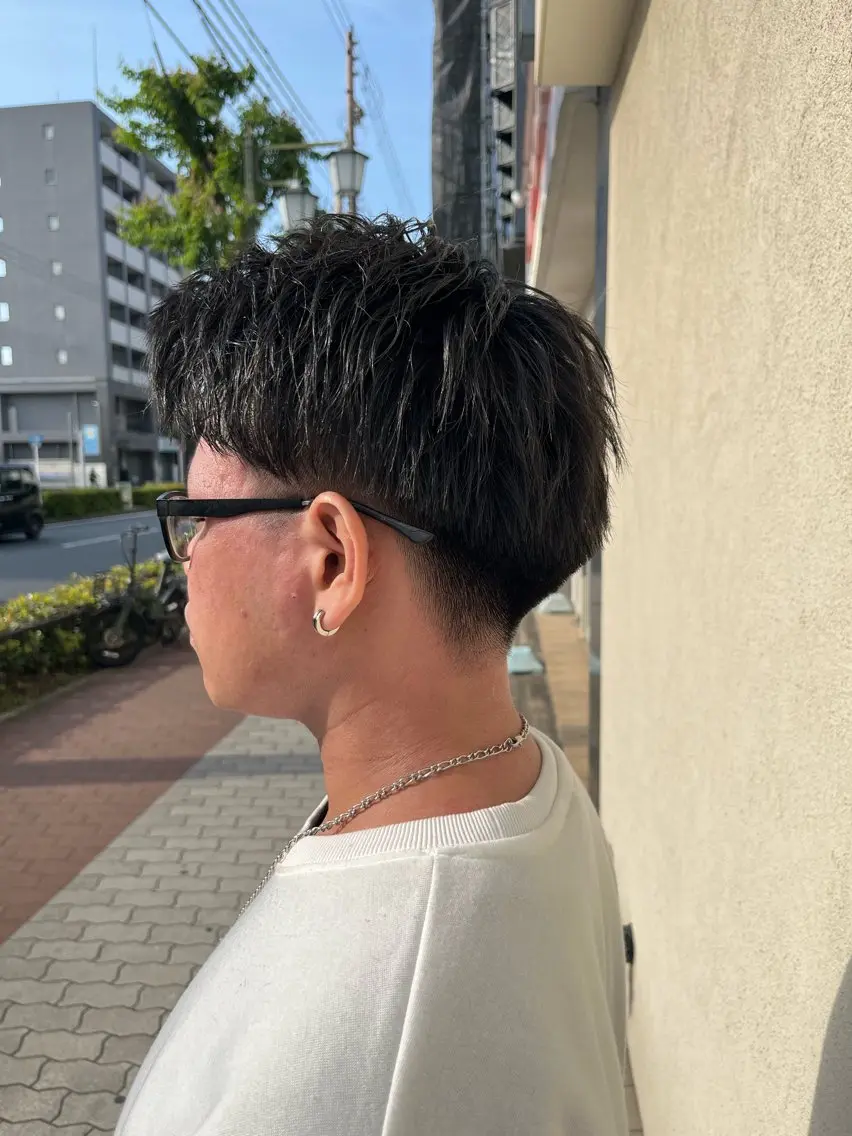 ショート メンズ マッシュ 仲谷 直のヘアスタイル
