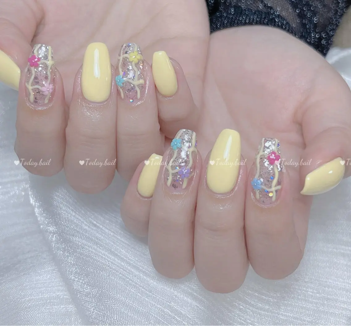 ネイル ジェルネイル シンプルネイル ハンドネイル 🎀Today nail💅のネイルデザイン