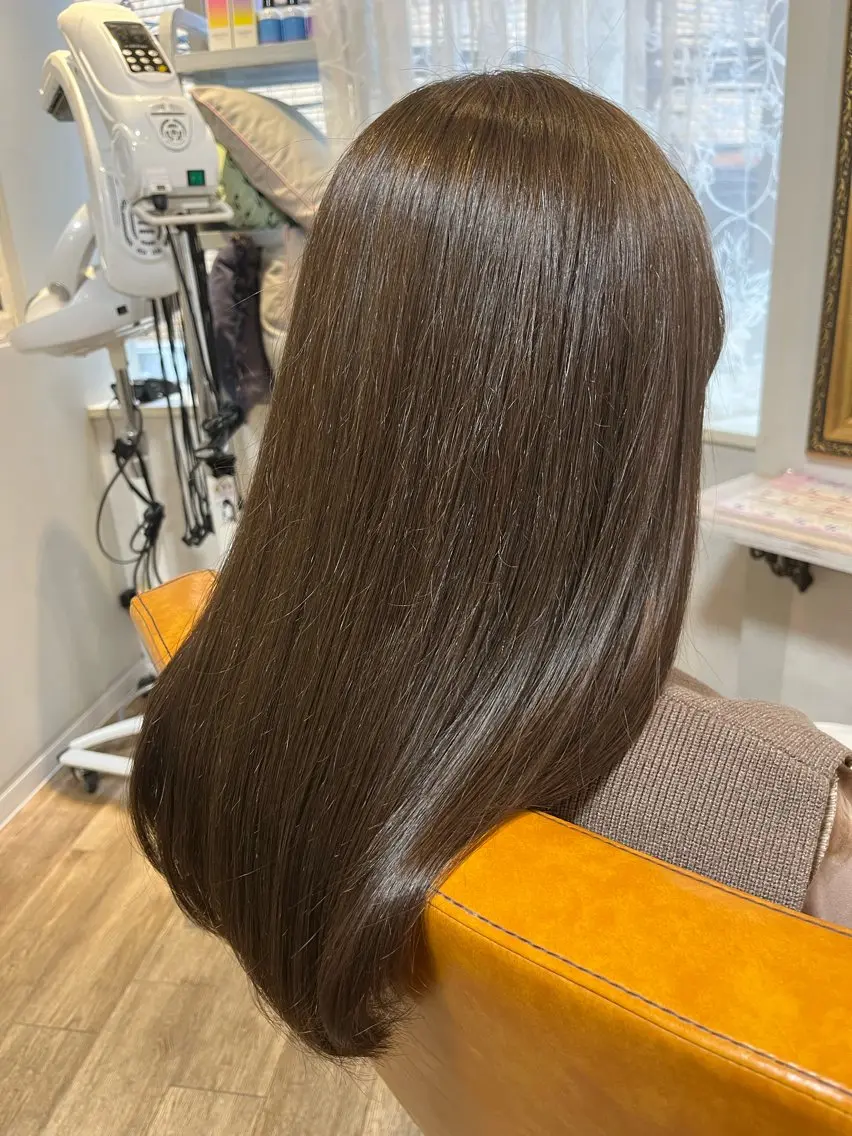 カラー ベージュカラー 🎀 MIYUKIのヘアスタイル