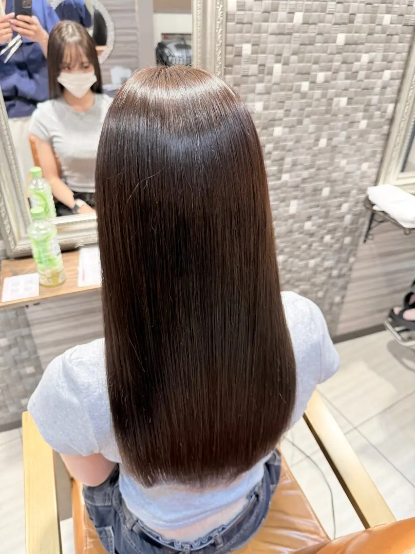 ロング カラー カット ヘアカラー トリートメント 🫧艶髪職人/相模 大野/新井公輔🫧のヘアスタイル