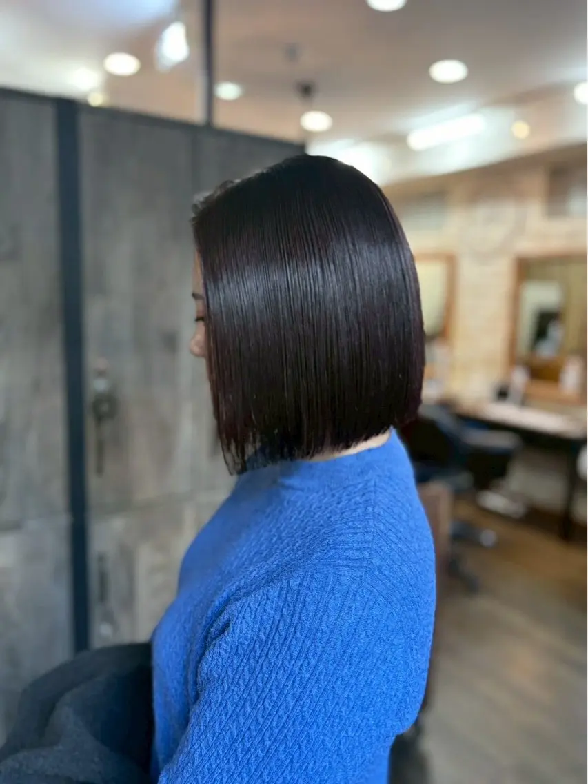 ミディアム ヘアカラー トリートメント みいな カラーモデル募集中!のヘアスタイル