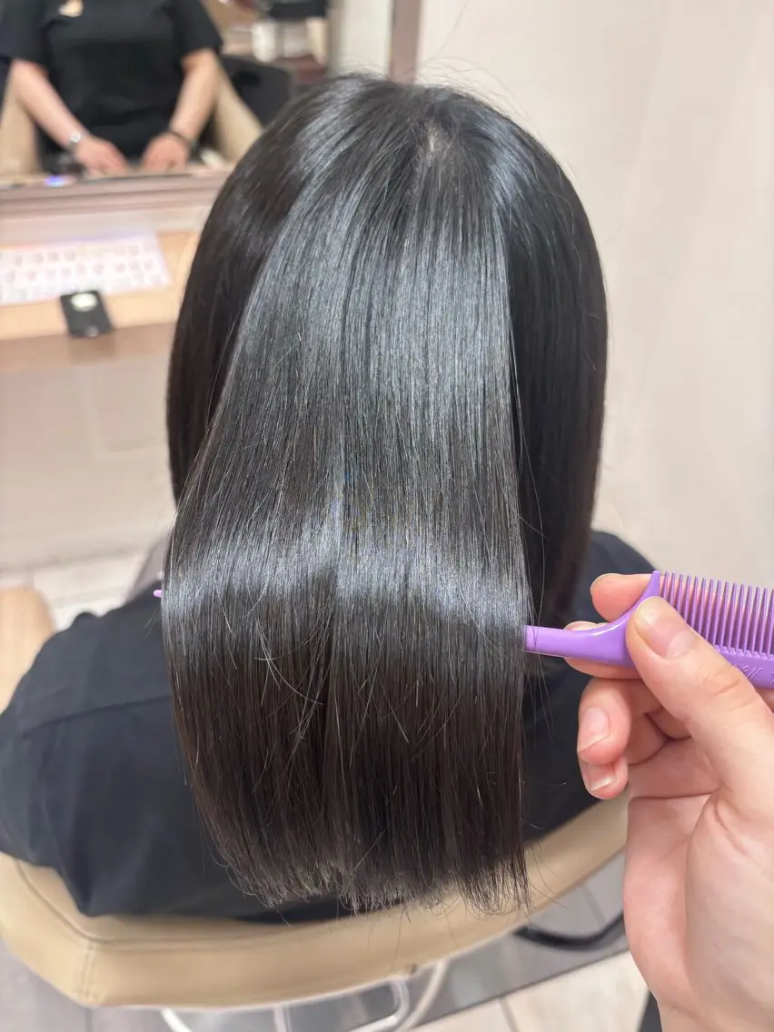 縮毛矯正 🙈Ash国立店 久保田美紅🙈のヘアスタイル