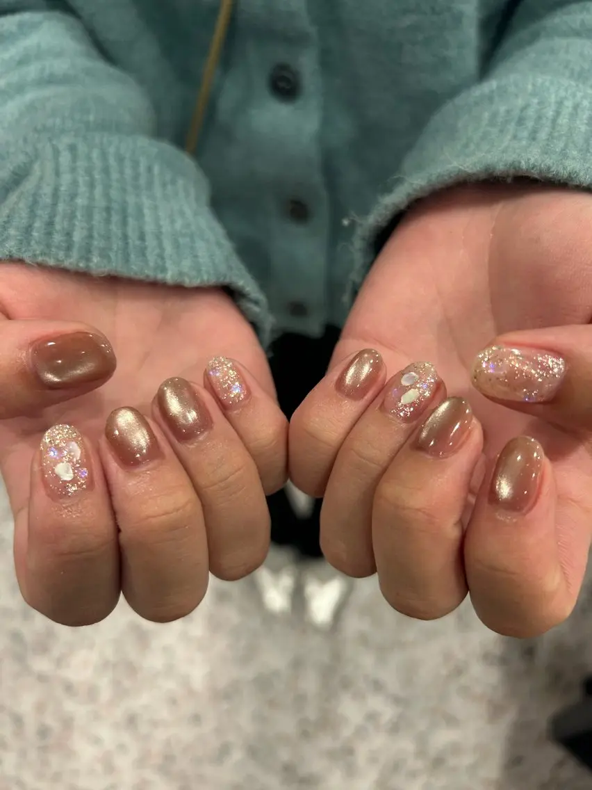ネイル ハンドネイル 小松 千冬のネイルデザイン