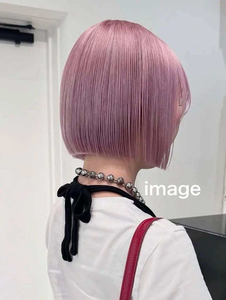 ミディアム カラー ヘアカラー ハイトーン/ きらり🍬のヘアスタイル