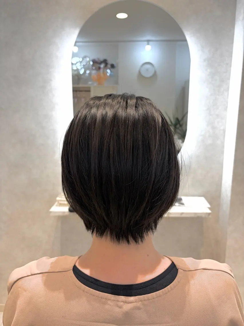 ショート ショートボブ ボブ ショートヘア カット ヘッドスパ 髪質改善/白髪染め ヘッドスパ/片岡良太のヘアスタイル