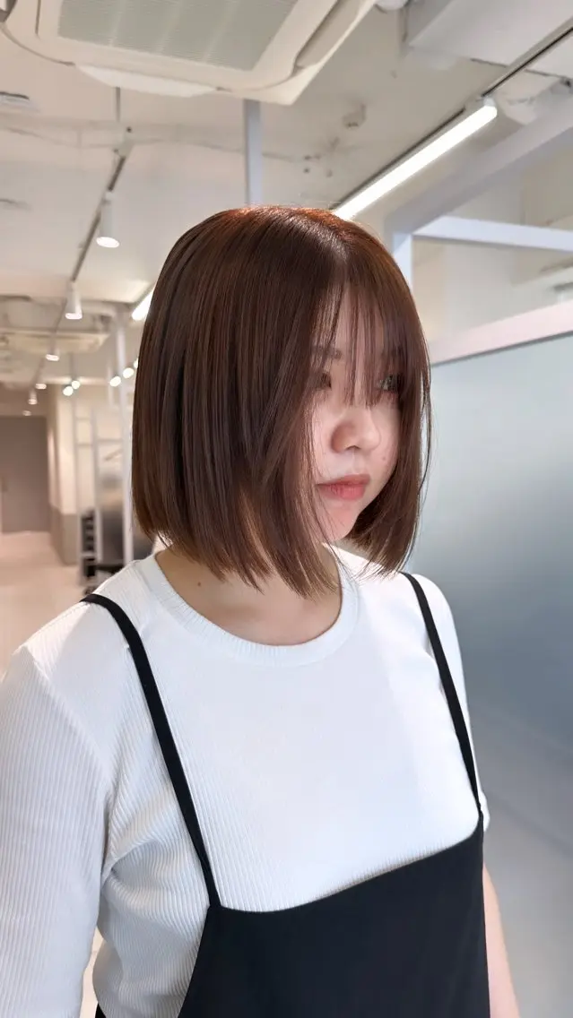 ショート カラー 池袋/透明感カラー 🎀Yuri🎀のヘアスタイル