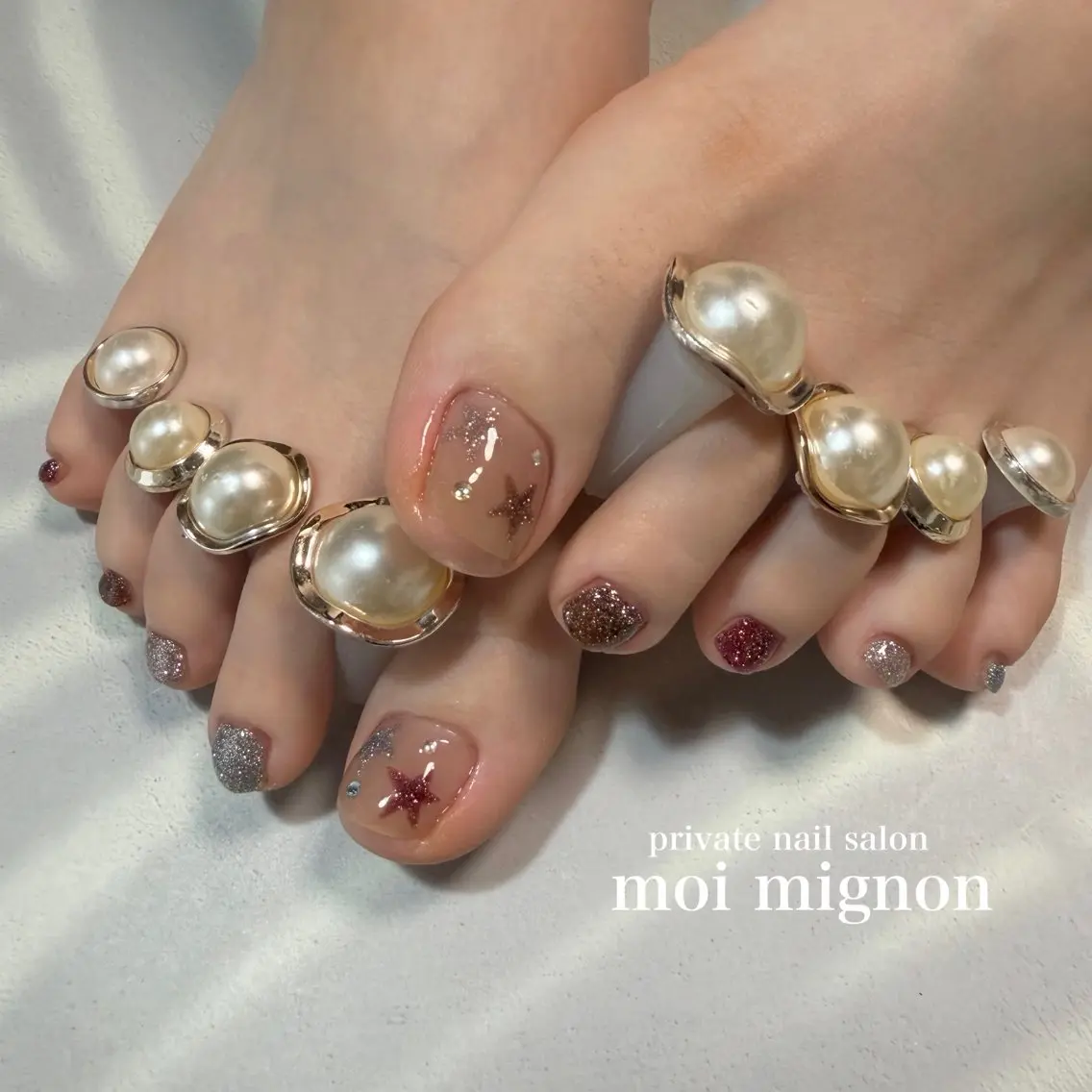 ネイル フットネイル nailist Aki♡のネイルデザイン