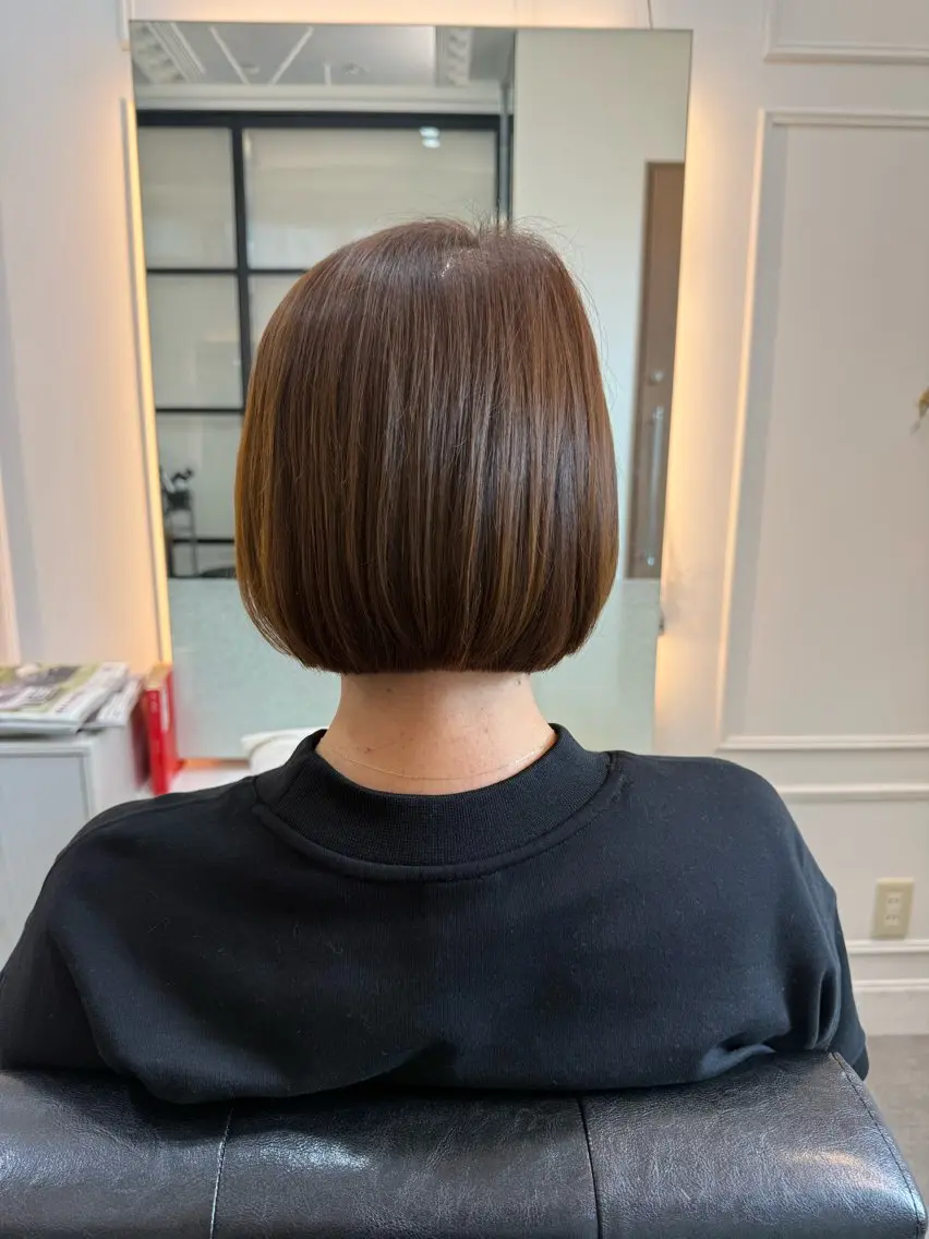 ミディアム カラー カット ヘアカラー Queens Yukikoのヘアスタイル