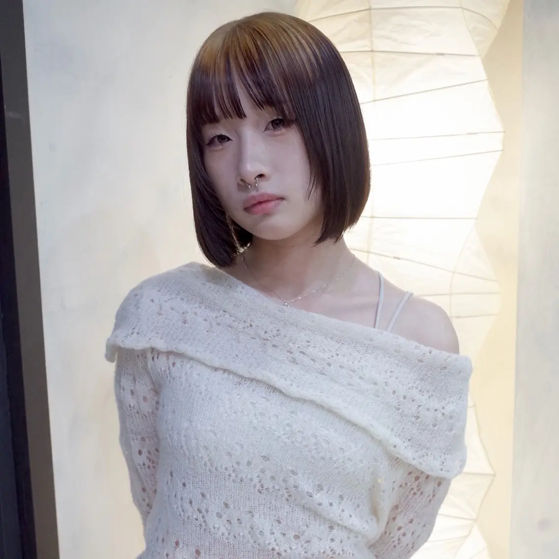 カラー ブリーチ デザインカラー ヘアカラー カラーモデル fon▶山田 悠華のヘアスタイル