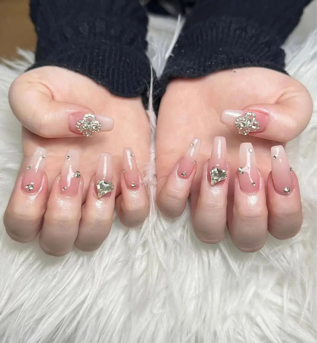 ネイル アートネイル ジェルネイル マグネットネイル ニュアンスネイル シンプルネイル ハンドネイル Ryu Nail NekoChanのネイルデザイン