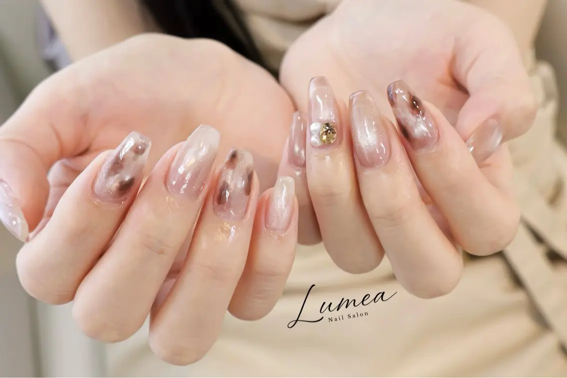 ネイル ハンドネイル nail salon Lumeaのネイルデザイン