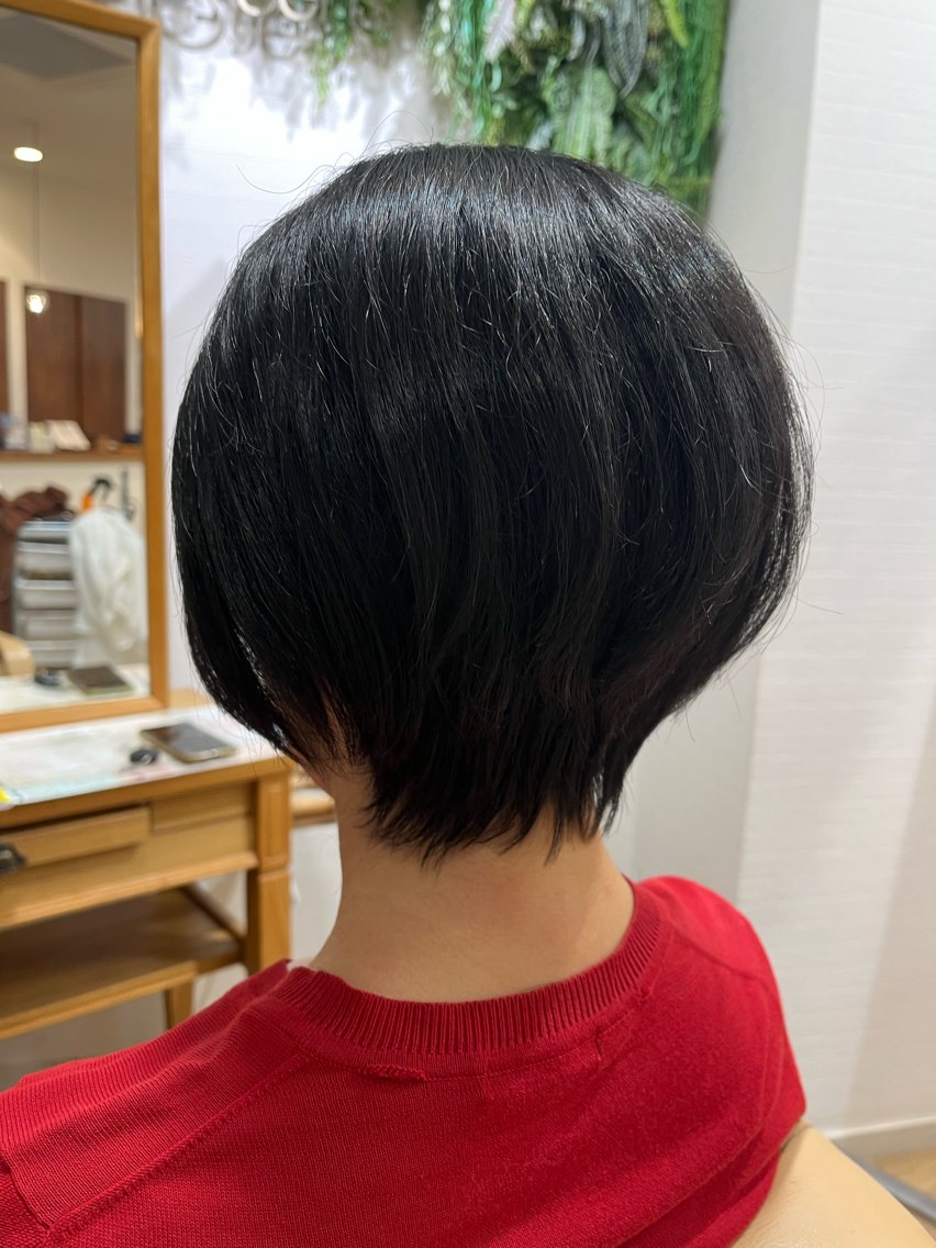 ショート くせ毛 Greens Yokoのヘアスタイル