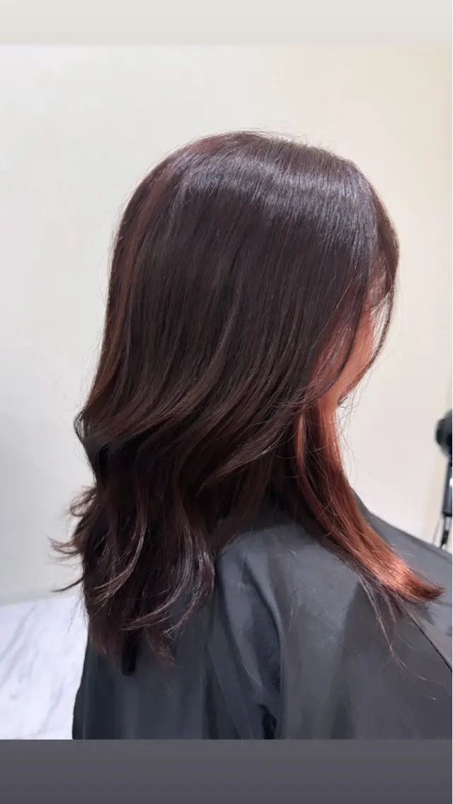 ミディアム 縮毛矯正 トリートメント 丹野 圭太のヘアスタイル