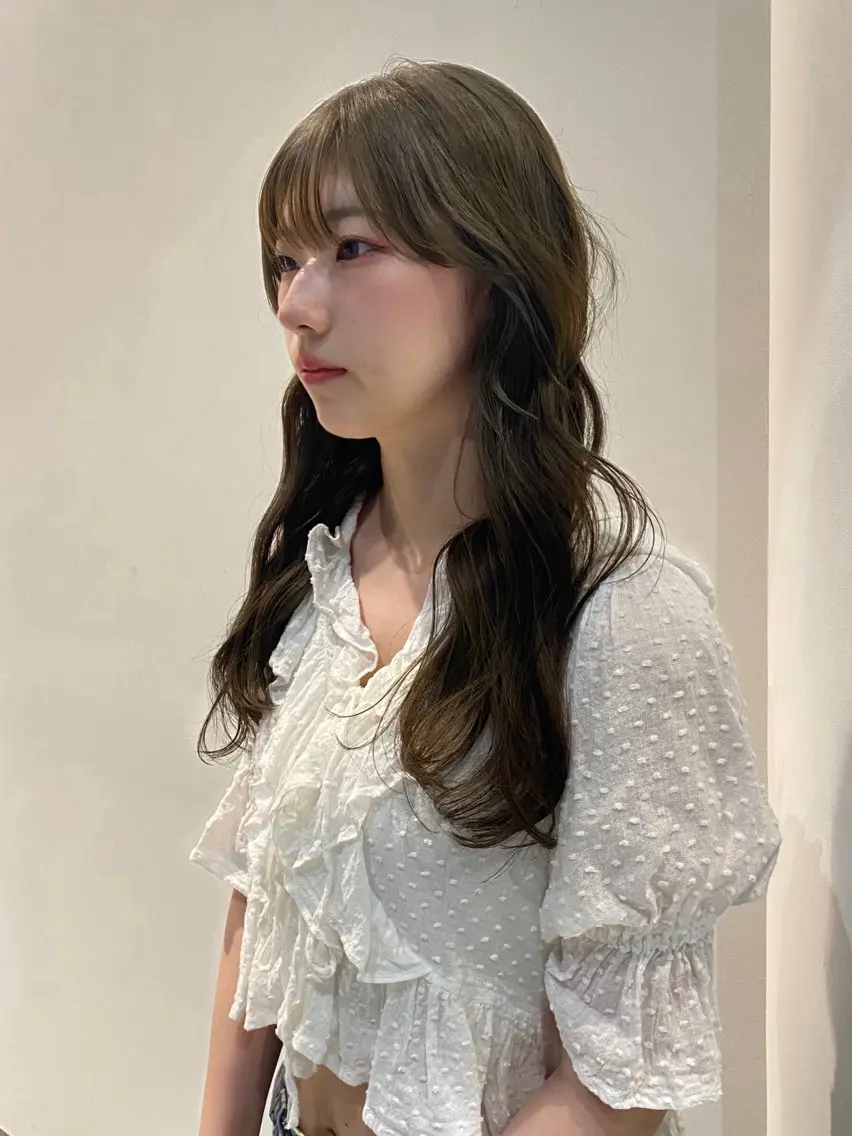 ロング カラー カット ヘアカラー トリートメント mai / linoah˚✧のヘアスタイル
