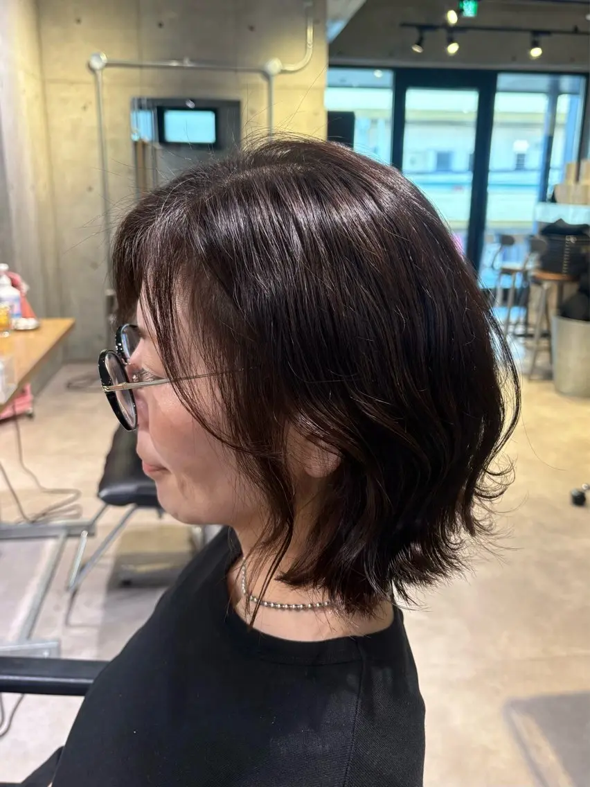 カット➕デジタルパーマの写真