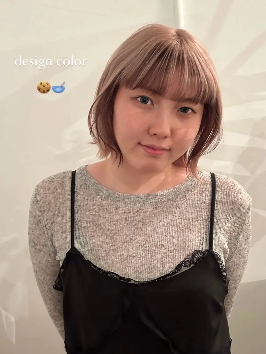 ショート ヘアカラー Terve. 水野 菜々香のヘアスタイル