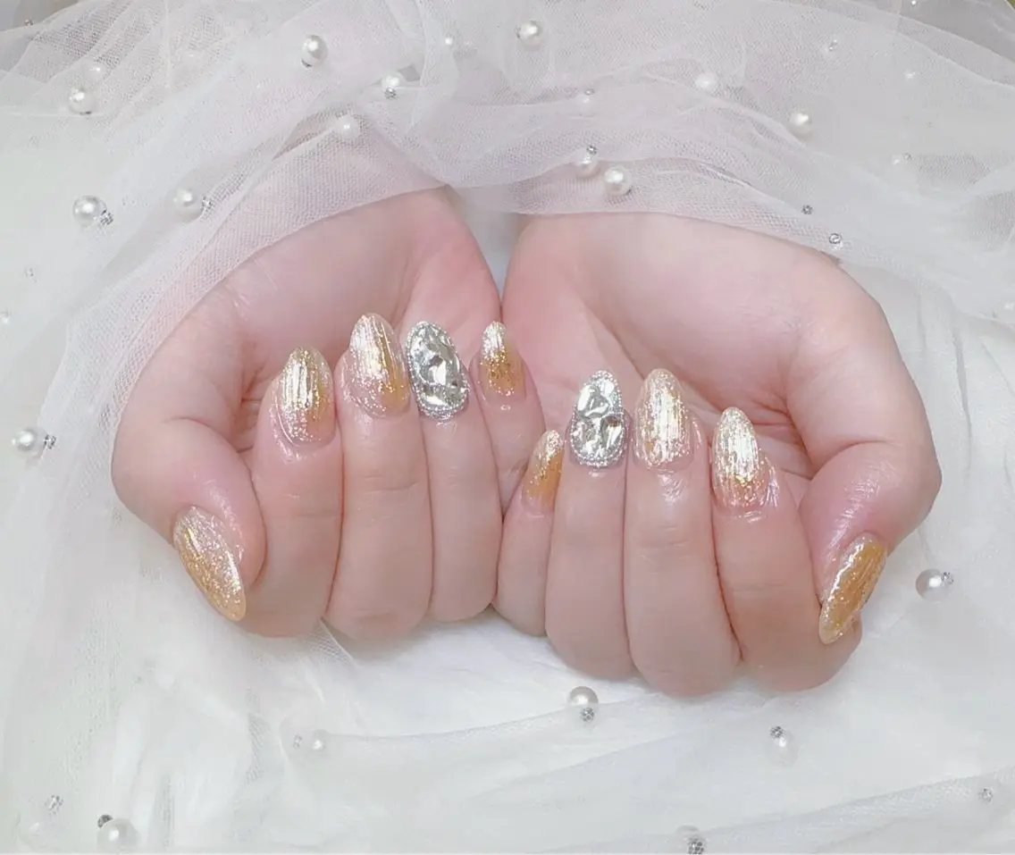 ネイル ハンドネイル ╹◡╹MimoEye lash🌻Nailのマツエク・マツパデザイン
