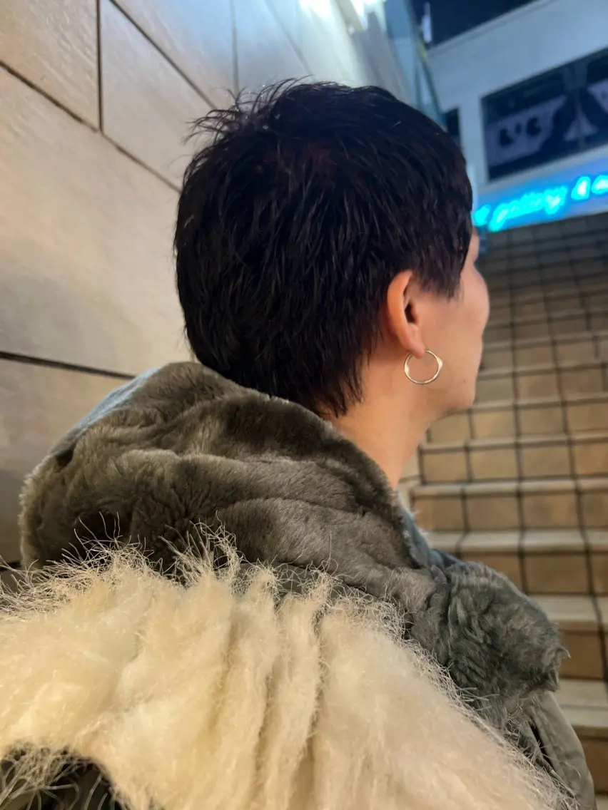 ショート カラー パーマ 原宿／艶カラー 🦜kotoriのヘアスタイル