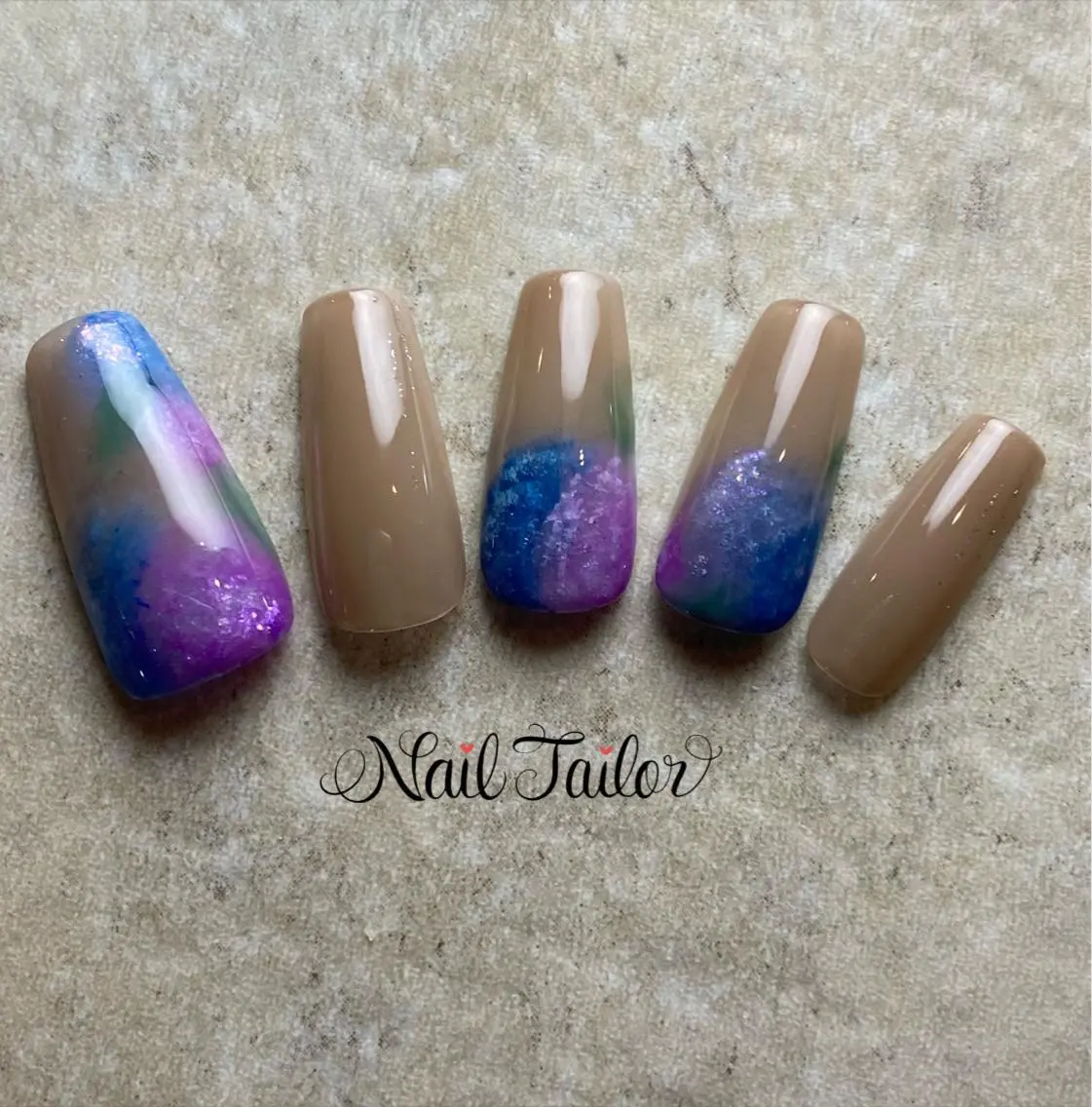 ネイル アートネイル ジェルネイル ニュアンスネイル オフィスネイル ワンカラーネイル ハンドネイル NailTailor ネイルテイラーのネイルデザイン