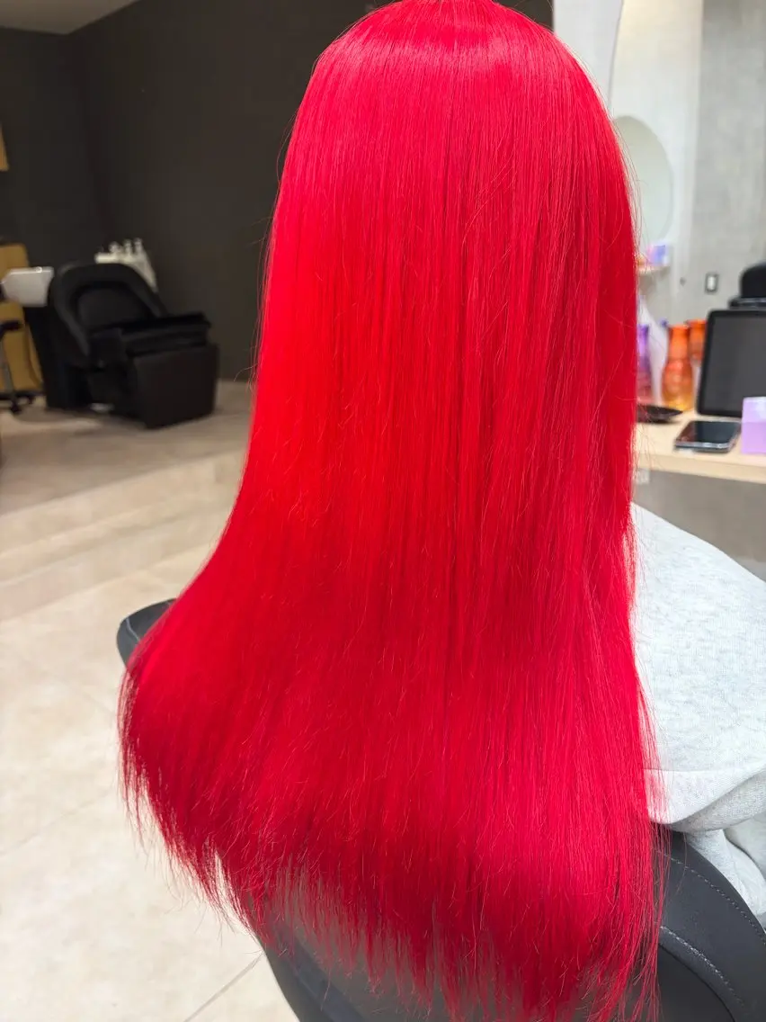 カラー ブロンド カット ヘアカラー トリートメント 中司 優樹のヘアスタイル