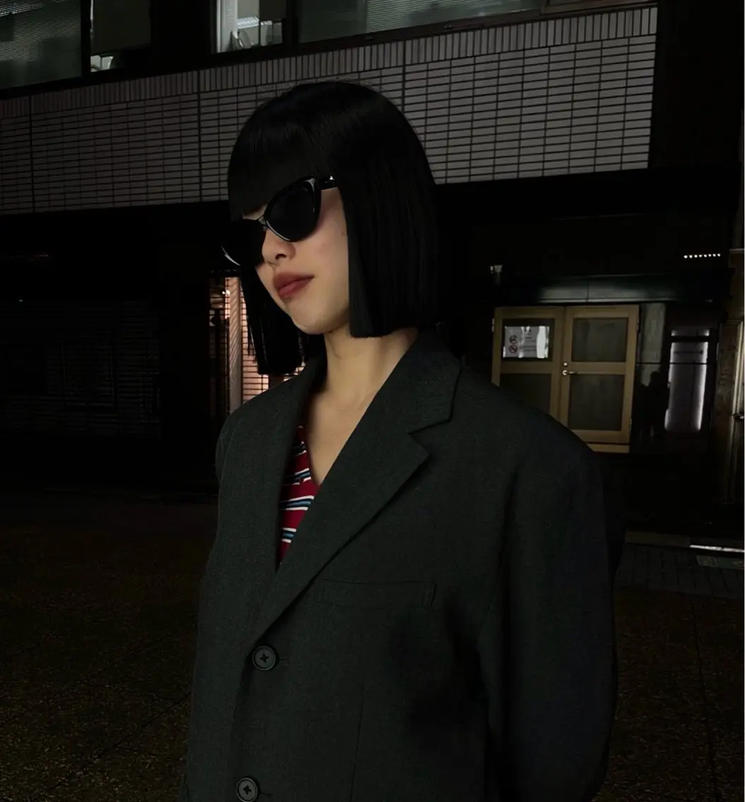 ミディアム morita yunaのヘアスタイル